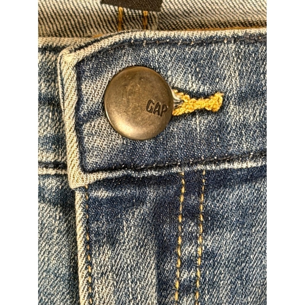 Gap Super Skinny Womens Jeans Medium Indigo Stretch Denim 6/28 - Picture 4 of 12